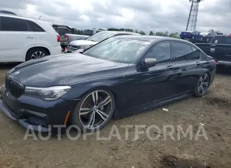 BMW 740I 2016 2016 vin WBA7E2C58GG548345 from auto auction Copart