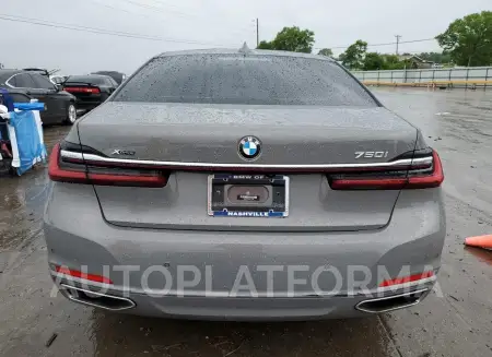 BMW 750 XI 2021 vin WBA7U2C00MCF71759 from auto auction Copart