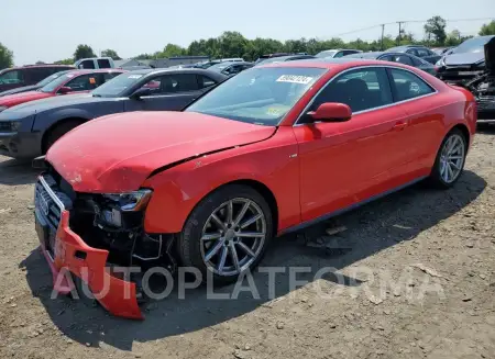 Audi A5 2017 2017 vin WAUD2AFR4HA000335 from auto auction Copart