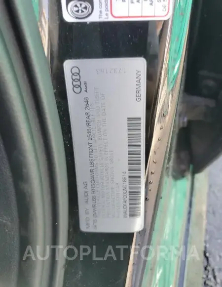 AUDI A6 PREMIUM 2016 vin WAUDFAFC0GN018614 from auto auction Copart