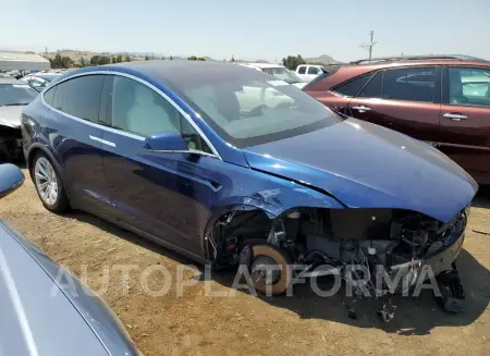 TESLA MODEL X 2018 vin 5YJXCAE2XJF126973 from auto auction Copart