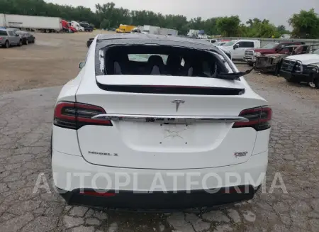 TESLA MODEL X 2016 vin 5YJXCAE42GFS00462 from auto auction Copart