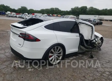 TESLA MODEL X 2016 vin 5YJXCAE42GFS00462 from auto auction Copart