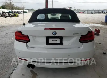 BMW 230I 2021 vin WBA2M7C00M7G51918 from auto auction Copart