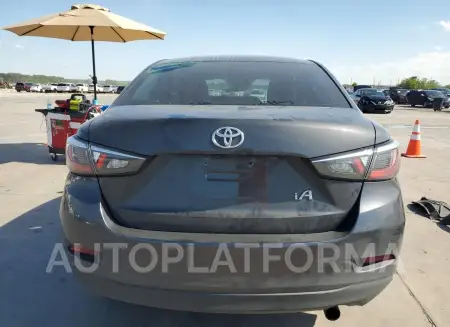 TOYOTA YARIS IA 2018 vin 3MYDLBYV9JY301296 from auto auction Copart