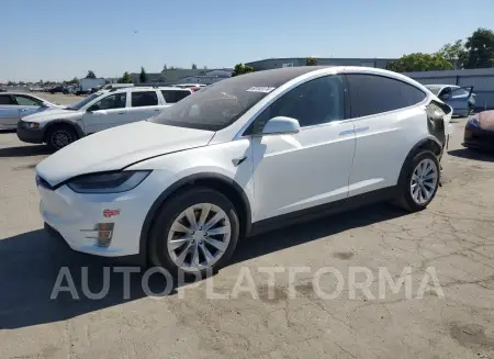 Tesla Model X 2017 2017 vin 5YJXCBE27HF079062 from auto auction Copart