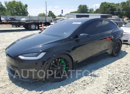 TESLA MODEL X 2022 vin 7SAXCBE65NF342134 from auto auction Copart