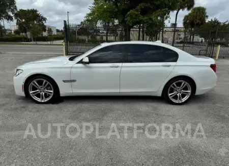 BMW 740 LI 2015 vin WBAYE4C50FD138946 from auto auction Copart