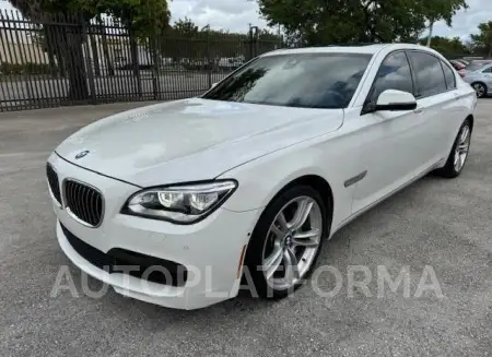 BMW 740 LI 2015 vin WBAYE4C50FD138946 from auto auction Copart