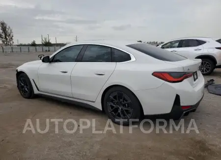 BMW I4 EDRIVE 2023 vin WBY73AW0XPFN60228 from auto auction Copart