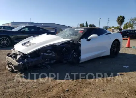 Chevrolet Corvette 2019 2019 vin 1G1YB2D76K5112008 from auto auction Copart