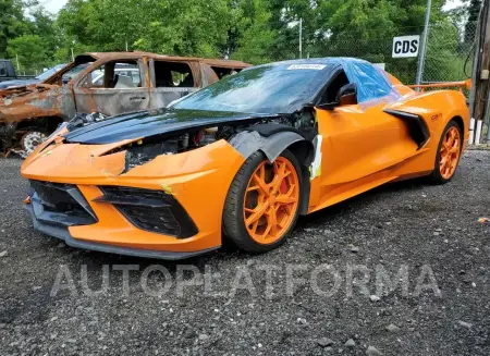 Chevrolet Corvette 2021 2021 vin 1G1YC3D44M5124993 from auto auction Copart