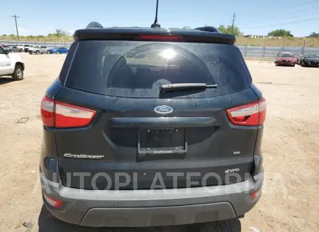 FORD ECOSPORT S 2018 vin MAJ6P1UL2JC199963 from auto auction Copart