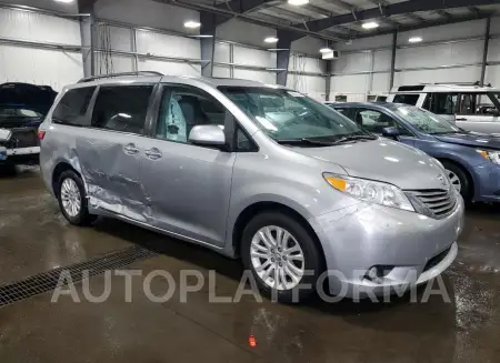 TOYOTA SIENNA XLE 2015 vin 5TDYK3DC6FS597115 from auto auction Copart