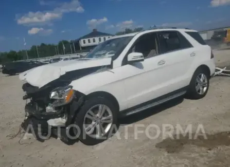 Mercedes-Benz ML350 2015 2015 vin 4JGDA5HB0FA606690 from auto auction Copart