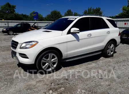 Mercedes-Benz ML350 2015 2015 vin 4JGDA5HB2FA474144 from auto auction Copart