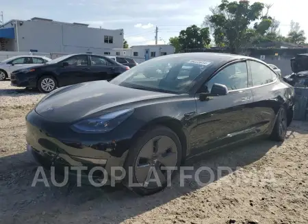 Tesla Model 3 2022 2022 vin 5YJ3E1EB7NF313599 from auto auction Copart