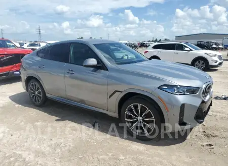 BMW X6 XDRIVE4 2024 vin 5UX33EX03R9V15881 from auto auction Copart