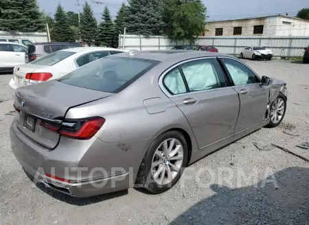 BMW 740 XI 2022 vin WBA7T4C09NCJ04658 from auto auction Copart