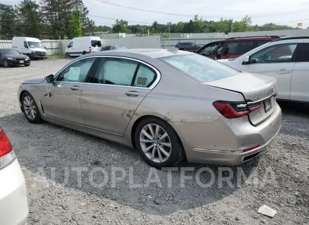 BMW 740 XI 2022 vin WBA7T4C09NCJ04658 from auto auction Copart