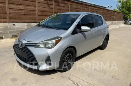 TOYOTA YARIS 2015 vin VNKKTUD37FA049296 from auto auction Copart