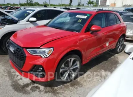 Audi Q3 2022 2022 vin WA1EECF35N1035154 from auto auction Copart