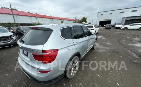 BMW X3 XDRIVE2 2016 vin 5UXWX9C5XG0D75956 from auto auction Copart