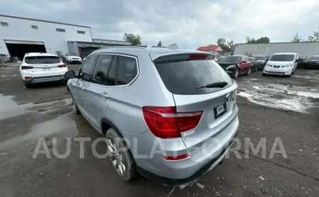 BMW X3 XDRIVE2 2016 vin 5UXWX9C5XG0D75956 from auto auction Copart