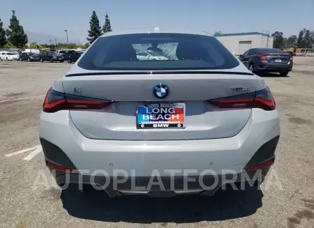 BMW I4 EDRIVE 2024 vin WBY43AW06RFS94891 from auto auction Copart