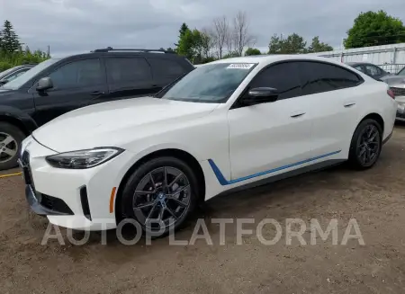 BMW I4 2023 2023 vin WBY43AW08PFP43596 from auto auction Copart