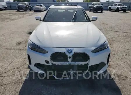 BMW I4 EDRIVE 2022 vin WBY73AW09NFM42460 from auto auction Copart