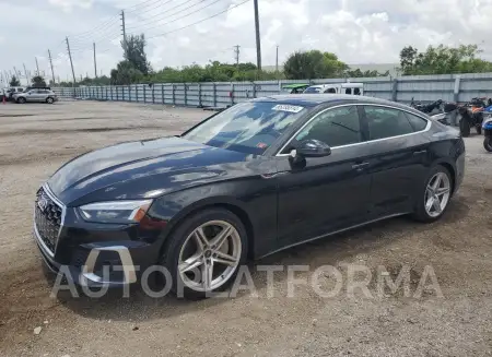 Audi A5 2021 2021 vin WAUFACF58MA026810 from auto auction Copart