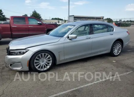 BMW 740XI 2020 2020 vin WBA7T4C0XLCD24293 from auto auction Copart