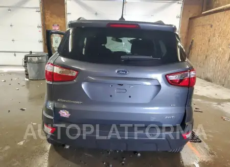 FORD ECOSPORT S 2020 vin MAJ6S3GL7LC336050 from auto auction Copart