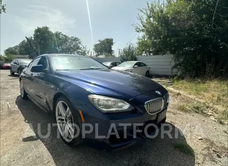 BMW 650I 2015 2015 vin WBA6B2C5XFD799372 from auto auction Copart