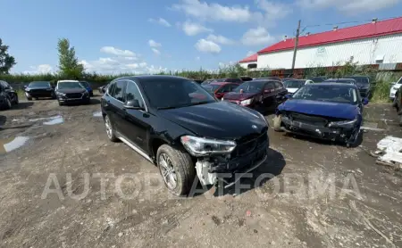 BMW X1 2018 2018 vin WBXHT3C34J5K22744 from auto auction Copart