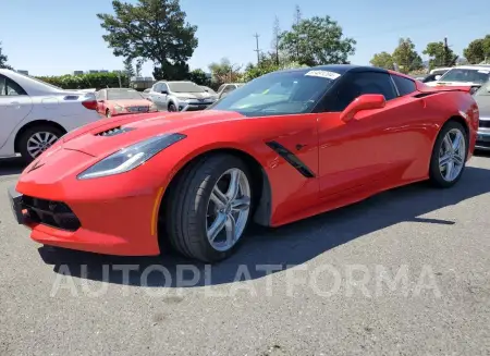 Chevrolet Corvette 2016 2016 vin 1G1YD2D7XG5118976 from auto auction Copart