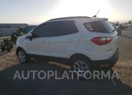 FORD ECOSPORT S 2020 vin MAJ6S3GL2LC362748 from auto auction Copart