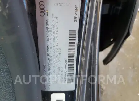 AUDI S7 PREMIUM 2015 vin WAUW2AFC1FN010587 from auto auction Copart