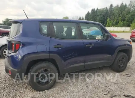 JEEP RENEGADE S 2016 vin ZACCJBAW1GPC82808 from auto auction Copart