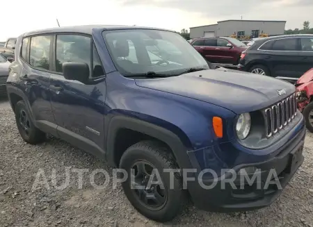 JEEP RENEGADE S 2016 vin ZACCJBAW1GPC82808 from auto auction Copart