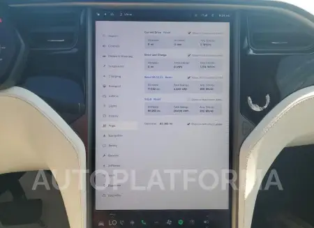 TESLA MODEL X 2019 vin 5YJXCAE28KF160962 from auto auction Copart