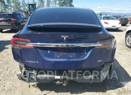 TESLA MODEL X 2017 vin 5YJXCDE21HF038163 from auto auction Copart