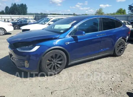 TESLA MODEL X 2017 vin 5YJXCDE21HF038163 from auto auction Copart