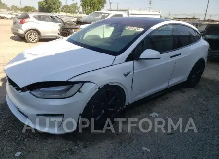 Tesla Model X 2022 2022 vin 7SAXCAE56NF342578 from auto auction Copart