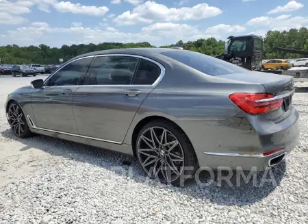 BMW 740 I 2016 vin WBA7E2C58GG503986 from auto auction Copart