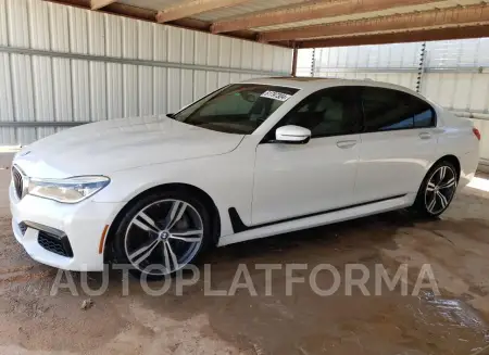 BMW 750XI 2016 2016 vin WBA7F2C57GG418909 from auto auction Copart