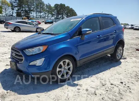 Ford EcoSport 2019 2019 vin MAJ6S3GL3KC285466 from auto auction Copart