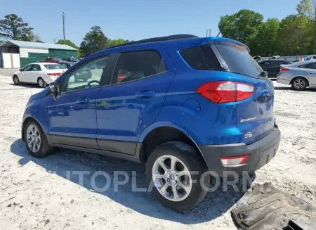 FORD ECOSPORT S 2019 vin MAJ6S3GL3KC285466 from auto auction Copart