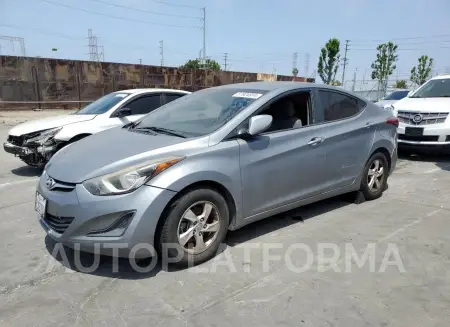 Hyundai Elantra 2015 2015 vin KMHDH4AEXFU224224 from auto auction Copart